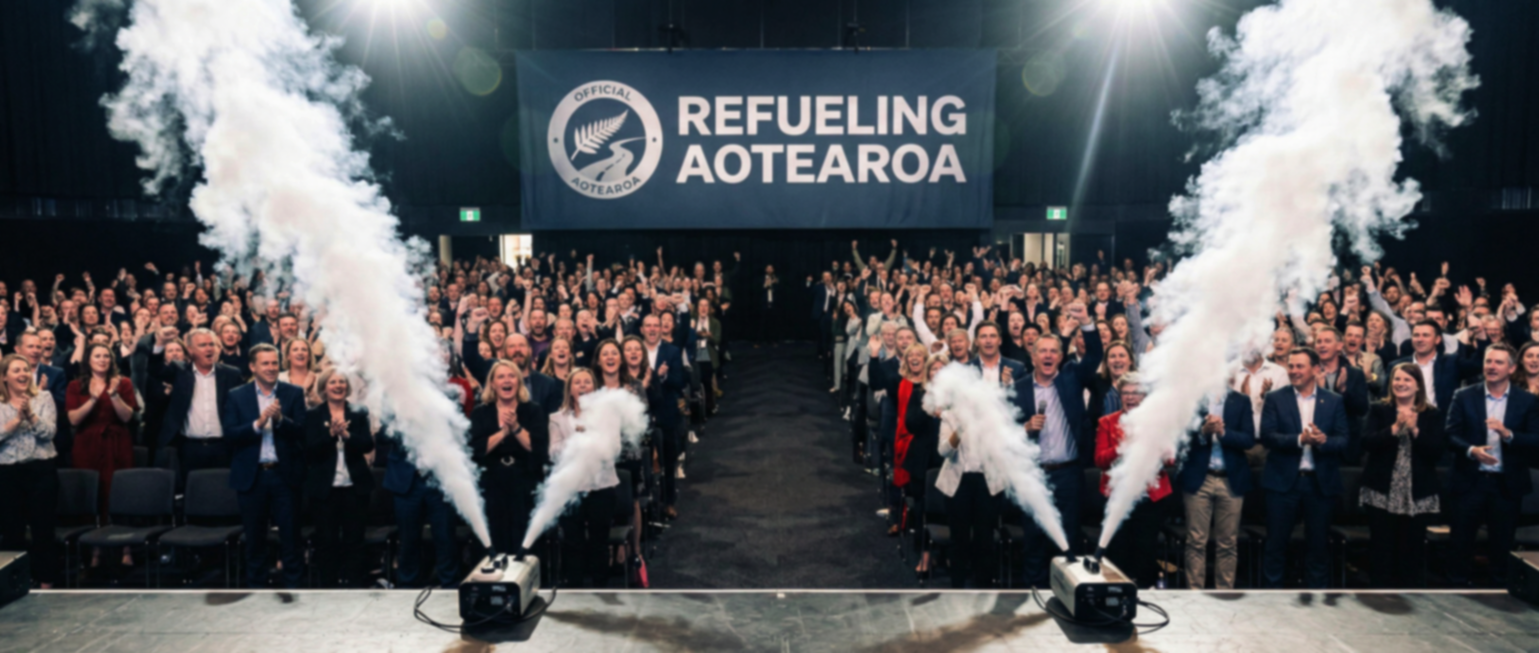 Refuelling Aotearoa supporters